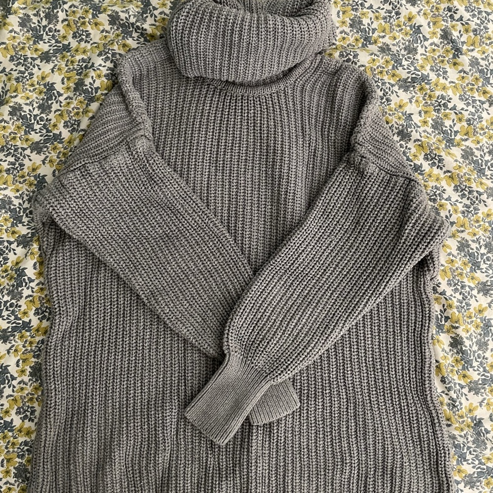 American Apparel oversized cowl knit sweater